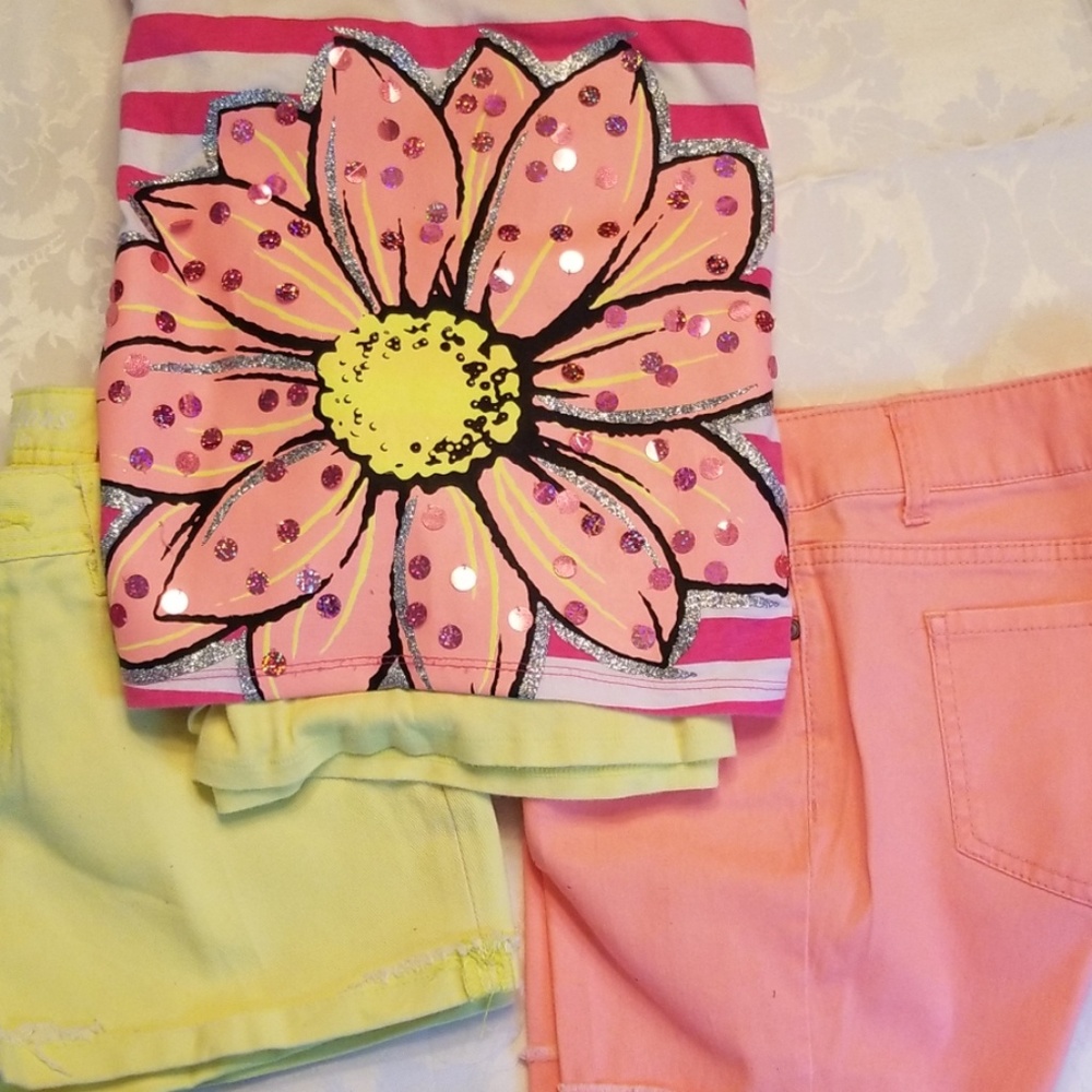 "Justice" 3pcs Short Set - Picture 2 of 2